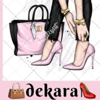 لوگوی فروشگاه کیف و کفش دلارا