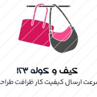 لوگوی فروشگاه کیف و کوله 1-2-3